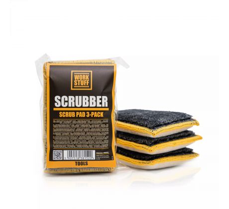 WORK STUFF SCRUBBER Pad 3-pack